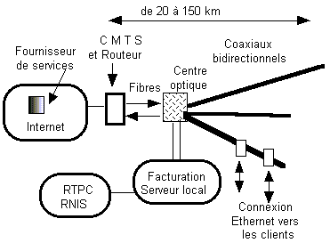  Réseau hybride coaxial fibre (HFC)